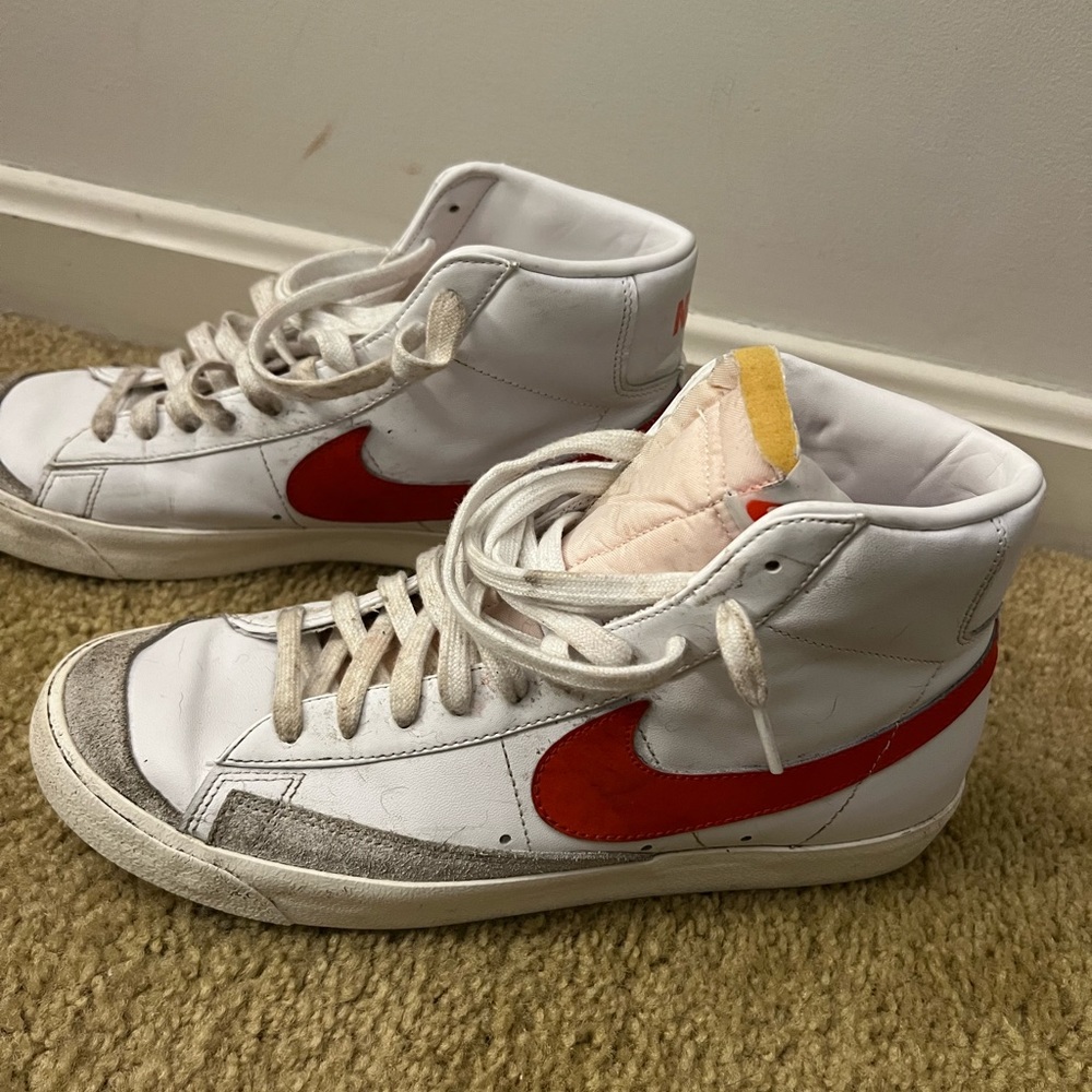 Size 10.5 Habanero Nike Blazer shoe